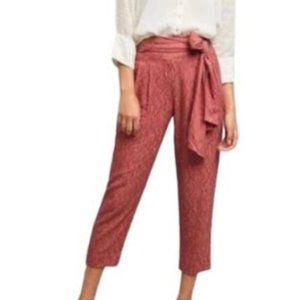 NWT Anthropologie Ett Twa Tie Waist Pants